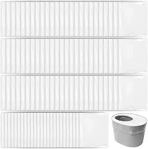 100Pcs Top Entry Cat Litter Box Liners Compatible with IRIS Litter Box | Also Compatible with Most Top Entry Litter Pan Models, Tear-resistant, Leak-proof & Spill-proof, Perfect Fit for Litter Pans