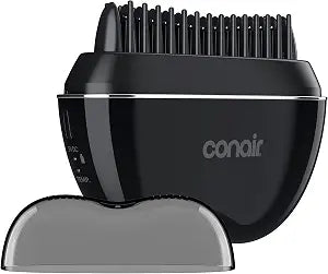 Conair 5-Minute Fix Touch-up Tool Straightening Brush, Rechargeable, Black