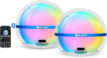 OLIGHT Sphere C Smart Night Light, USB-C Rechargeable RGB with App Control
