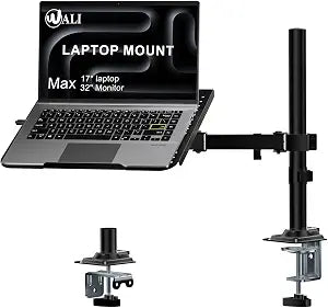 WALI Adjustable Laptop Desk Mount for 17 inch Notebook or 32 inch Screen
