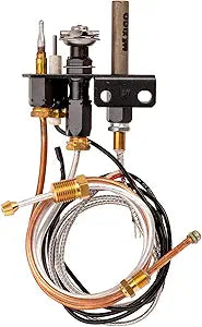 Allparts Equipment & Accessories 69L17 Natural Gas OEM SIT Controls Replacement Pilot Assembly for Various Direct Vent Fireplaces
