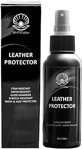Premium Leather Protector Spray for Handbag and Purse 3.40oz  Suede Bag Protector and Stain Guard - Waterproofing, Leather Protectant, Heat and Cold Protector Spray