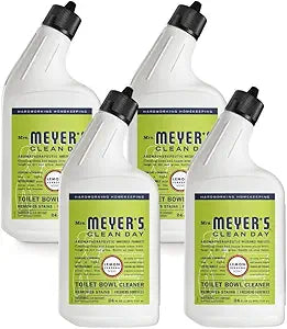 Mrs. MEYER'S Clean Day Lemon Verbena Toilet Bowl Cleaner 24 Fl Oz (Pack of 4)