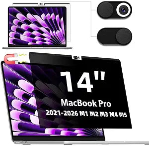 IPROKKO Magnetic Laptop Privacy Screen for MacBook Pro 14 Inch 2021-2026