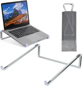 Portable Laptop Stand for Desk Foldable Aluminum Laptop Riser