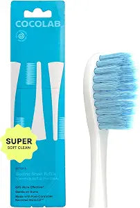 Electric Toothbrush Head Refills by COCOLAB, Sonicare Compatible, 3-Pack