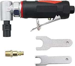 Accusize Industrial Tools 1/4'' /6 mm Air Die Grinder with Soft Grip, At07-0348