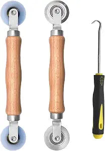 BAYTORY 3Pcs Screen Rolling Tool Kit for Installing Door Mesh Screen Window