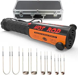 Solary Induction Bolt Heater Tool - 1200W 110V Magnetic Induction Heater Bolt Removal, Nut Buster Tool with 8 Coils for Rusty Screw Removing