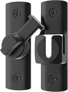 Barn Door Lock, 90/180 Degree Latch Lock, 1 Pack