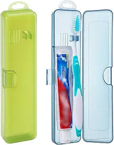 2 Packs Toothbrush Travel Case, Breathable Toothbrush Travel Holders