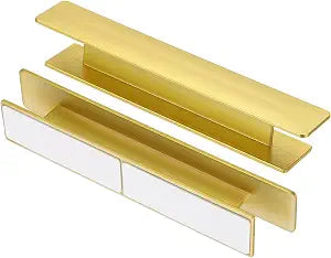 uxcell 2Pcs Adhesive Cabinet Handles 5.8" Self-Stick Drawer Handle No Gold