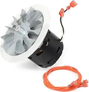 PU-076002B Combustion Blower Fans Motor for Englander 25-PDVC, 25-PDV, 25-PAH, 55-SHP10 Pellet Stoves Replacement Exhaust Blower Fan