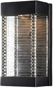 Maxim Lighting Stackhouse VX 10" Wall Sconce | Bronze Finish | Clear Glass Shade | Transitional Wall Sconce | Ideal for Hallways, Bedrooms & Bathrooms | Dimmable | 55222CLBZ