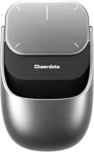 Cheerdots2 Bluetooth Detachable Air Mouse Touchpad Mouse with Voice Recording, Presentation Clicker Wireless Presenter Presentation Remote for Mac, Windows (Basic, Silver)
