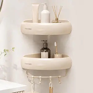 Corner Shower Caddy Adhesive, No Drilling Shower Organizer Shelf