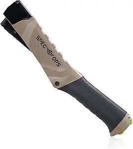 Spec Ops Tools Heavy Duty Hammer Tacker for Manual Stapling, Construction, Insulation & Roofing, Metal Strike Cap, Compatible with 1/4", 5/16" and 3/8" Staples