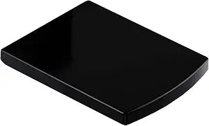 Woodbridge Toilet Seat with Cover, BLACK, Slow-Close, Quick-Release for Easy Cleaning.Seat-06