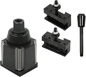 3Pcs OXA Wedge Type Tool Post Set 250-000 Quick Change Tool Post 250-001 and 250-002 Quick Change Tool Post Holder Fit for lathe