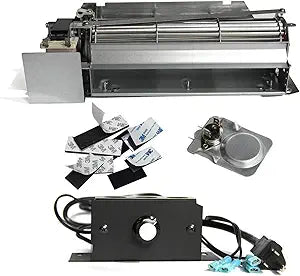 Hongso FBK-250 Fireplace Blower Kit for Lennox MPD3530CNM MPD4035CNM, Superior DR-500CMP BC-36 BCI-42, Astria 40DMN, HB-RB250, 80L86, FBK250 Blower Kit with Ball Bearing, Quiet and High Air Flow