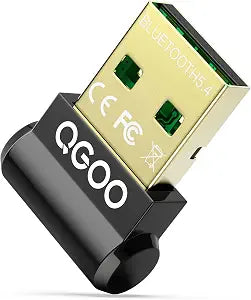 Bluetooth Adapter for Desktop PC: Plug & Play 5.4 USB Mini EDR Dongle Receiver & Transmitter for Laptop Computer Compatible with Headphones Keyboard Mouse Only Windows 11/10/8.1