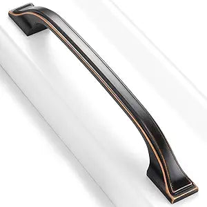 10 Pack Oil Rubbed Bronze Cabinet Pulls 5 Inch Brushed Bronze Cabinet Handles Bronze Hardware for Kitchen Cabinets 8222 Drawers Bedroom Dresser Bathroom Vanity Cupboard