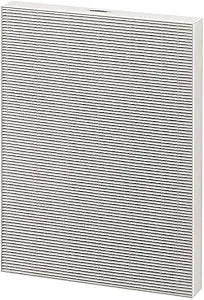 Fellowes AeraMax 290/300/DX95 Purifiers True HEPA Air Filter, 16.3" x 12.6" x 1.2", White, 9287201