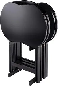 Winsome 23-inch TV Table Set, Brown, 5/Set (92532)