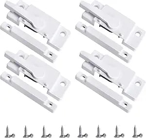 4 Pack Sliding Window Sash Locks for Single-Hung and Double-Hung Windows