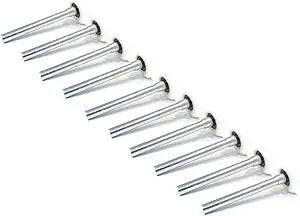 The ROP Shop | (10) Garage Door 2" Nylon Roller w Cap 4" Stem 13 Ball Bearing Heavy Duty Smooth