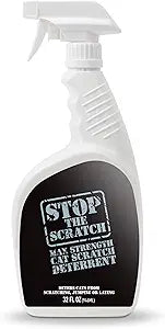 Emmy's Best EBPP Stop The Scratch Cat Spray Deterrent for Kittens and Cats 32oz - Non-Toxic, Safe for Plants, Furniture, Floors and More Cat Deterrent Spray with Rosemary Oil