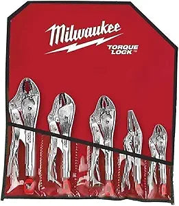 Milwaukee 5-Pc. Torque Lock Locking Pliers Set, Model Number 48-22-3695