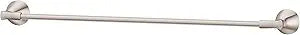 Pfister Willa Bath Towel Bar for Bathroom, 24-Inch, Wall-Mounted, Screw-In, Brushed Nickel Finish, BTBWLL2K