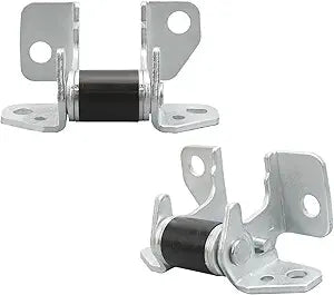 Driver & Passenger Side Front/Rear Lower Door Hinge Compatible with Dodge Charger Durango Chrysler 300 2013-2023, Jeep Grand Cherokee 2013-2021 Replace# 55113665AI 55113664AI