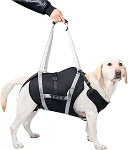 Dog Lift Harness for Senior & Injured Pets for 4488 LB Full Body Support Rehabilitation Dog Sling Carrier with Handles, Front/Rear Leg Assist for Arthritis, Hip Dysplasia & Post-Surgery Recovery XL