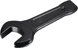 uxcell 55mm Open End Striking Wrench, High Tensile Steel Single Head Spanner Hand Tool