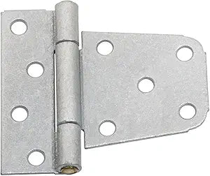 National Hardware N238-212 V287 2-Pack Extra Heavy Duty Gate Hinges with Auto-Close Feature, Galvanized Steel, Weather Resistant, for Wood Fence Gates and Barn Doors