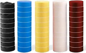 Polishing Pad, 50pcs 3 inch(80 mm) Sponge Buffing Pads, Foam Polishing Pad Kit for Car Sanding, Polishing and Waxing