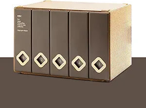 CD Case, 120 Capacity CD/DVD Case Holders Wallet Hard Plastic DVD Disc Cases Storage Binder for Car Home Office Travel (1, 120 Capacity Coffee)