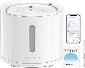 PETKIT EVERSWEET Solo 2 Cat Water Fountain with Pump, Ultra Quiet 70oz/2L Pet Water Fountain for Cats and Dogs Inside, 3 Working Modes, Visualization Window, (App Control)