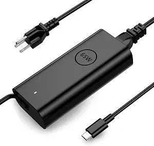 65W USB C Charger Compatible with Dell Pro 14 16 Plus/Pro 3 5 7