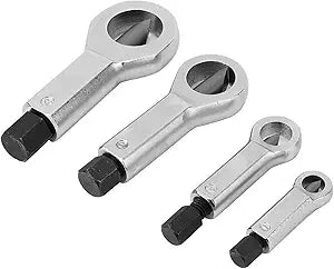 4Pcs Remover Extractor Tool, Broken Damaged Corroded Stuck Heavy Duty Nut Splitter Tool, Nut Cutter 927mm