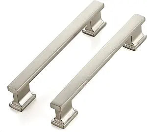 Ravinte Hardware 20 Pack 5 Inch (128mm) Brushed Nickel Cabinet Pulls, Heavy Duty Kitchen Drawer & Cupboard Handles, Solid Cabinet Hardware