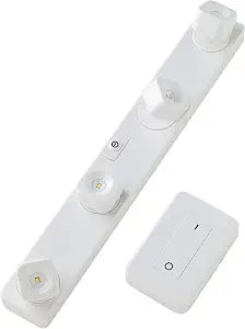 LIGHT IT! by Fulcrum, 30036-308 Wireless Remote Controlled LED Fastrack Set, White, Single Pack