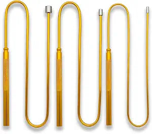 VASTOOLS Flexible Magnetic Pickup Tool Set,3 Pack, 4mm Magnet,7mm Magnet Magnet Stick, 26" Bendable Extension Magnetic Pickup 0.5lb, 2lb, 5lb