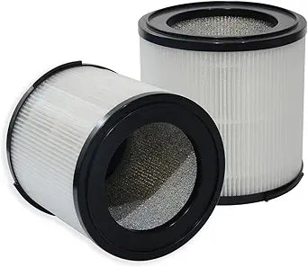 PUREBURG Replacement Filter Compatible with Morpilot, Keenstone,ASLOTUS ELITUN Safe-Mate KJ130V1 Air Purifiers, H13 HEPA Activated Carbon 2-Pack Air Clean Dust VOCs Odor