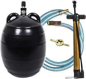 Inflatable Pipe Plug with Quick Connector Extension Hose, 4 Inch Water Shut Off Airbag with Inflatable Tool, Pipe Test Plug for Sewage Pipe Temporary Water Block