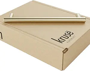 30293 - (10-Pack) Lexington Door and Drawer Pull - 6in Center-to-Center, Brushed Titanium Gold