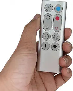 Replacement Remote Control Compatible for Dyson Pure Hot+Cool Fan Purifying Heater HP00 HP01, Part NO.967197-13 (Sliver)