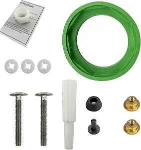 AS738756-0070A 4 Tank to Bowl Coupling Kit Replacement for 3" Toilet GasketGreen